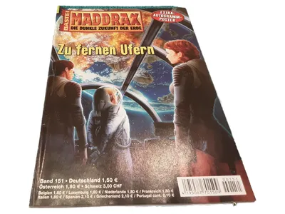 Bastei Maddrax 151 Sci-Fi Zeitschrift - Die dunkle Zukunft der Erde