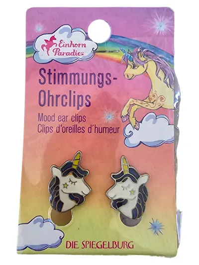 Die Spiegelburg Ohrclips Einhorn Kinder Mehrfarbig Charmant