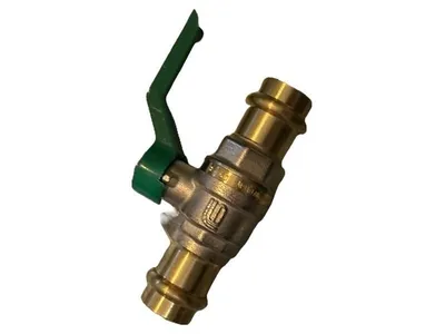 Unidelta Kugelhahn 18mm Pressfitting Messing Absperrhahn Sanitär NEU
