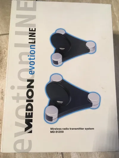 Medion MD 81209 Babyfon Funkübertragungssystem Schwarz