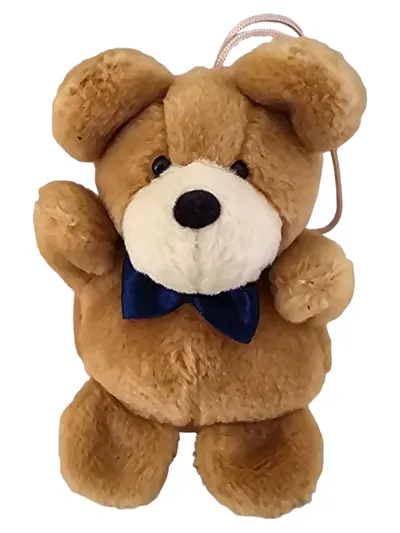 NICI Teddybär Plüschtier Kuscheltier braun mit blauer Schleife klein