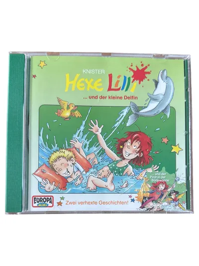 Hexe Lilli und der kleine Delfin Hörspiel CD Europa Mini Knister Deutsch Kinder