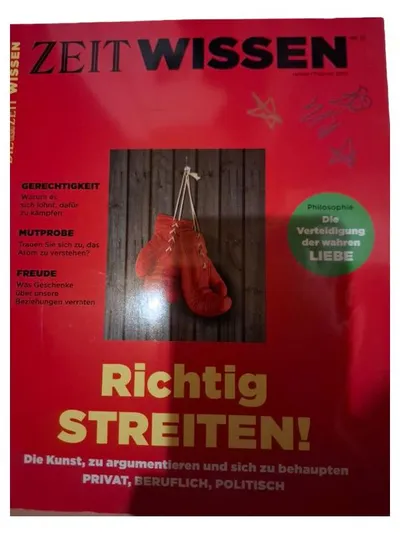 DIE ZEIT Wissen 2017 Jan/Feb: Richtig Streiten! Psychologie Zeitschrift