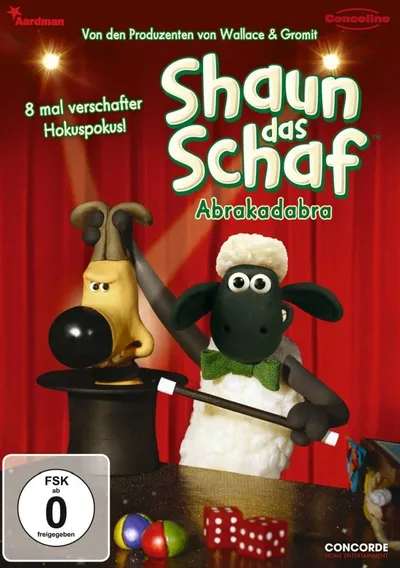 Shaun das Schaf Abrakadabra DVD Kinderfilm Wallace & Gromit FSK 0