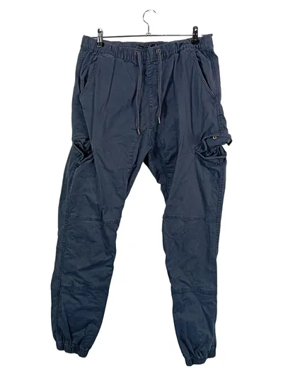 INDICODE JEANS Herren Cargo Jogger Hose Grau XXL W40 Baumwolle