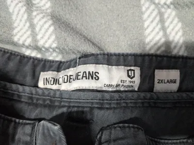 INDICODE JEANS Herren Cargo Jogger Hose Grau XXL W40 Baumwolle
