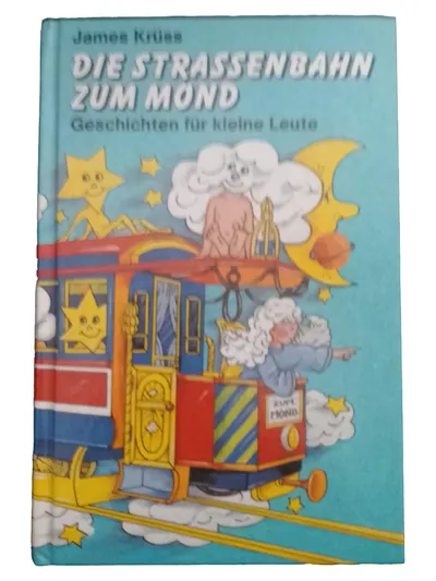 Die Strassenbahn zum Mond James Krüss Kinderbuch Hardcover Deutsch Gut gebraucht