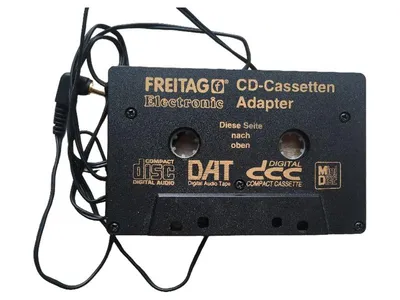 FREITAG CD-Cassetten Electronic Adapter Audio Kassette Auto AUX