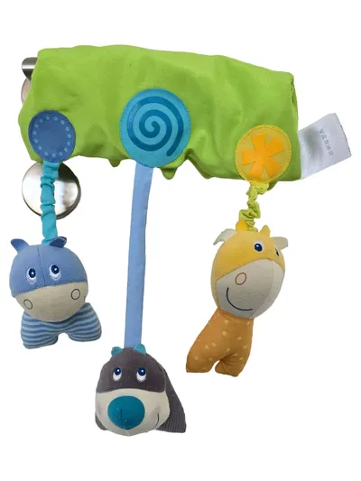 HABA Baby Spieluhr Mobile Mehrfarbig Nilpferd Stoff Kinderwagen Bett