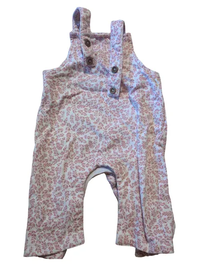 ALANA Baby Mädchen Overall Body Gr. 62 Mehrfarbig Blumenmuster Baumwolle
