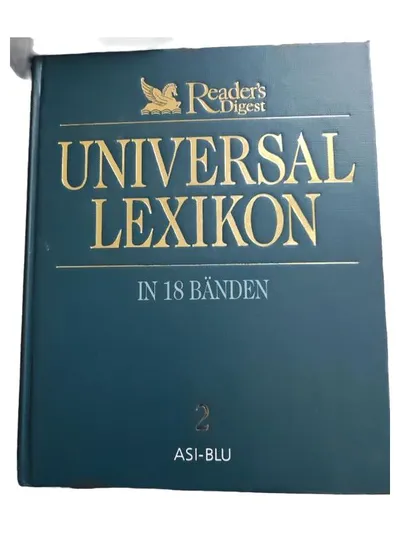 Reader's Digest Universal Lexikon Band 2 ASI-BLU Allgemeines Sachbuch Hardcover