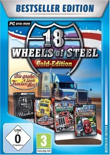 Rondomedia 18 Wheels of Steel Gold Bestseller Edition PC Truck LKW Transport Sim