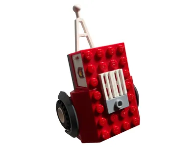 LEGO City Feuerwehr Anhänger Bauset Rot Kinder Spielzeug