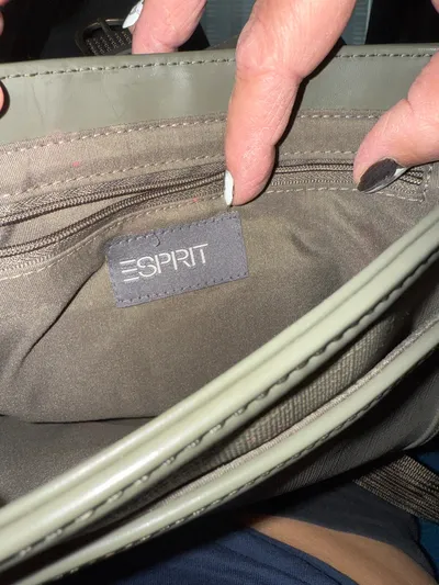 Esprit Umhängetasche Damen Oliv Crossbody Bag Messenger Tasche Casual