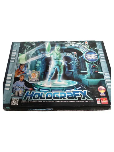 Goliath Toys Holografx Zauberkasten Interaktive Hologramm Show Kinder ab 8 Jahre