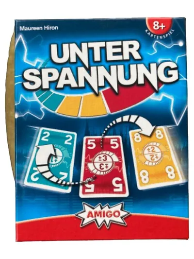 Amigo Unter Spannung Kartenspiel Maureen Hiron ab 8 Jahre Familienspiel