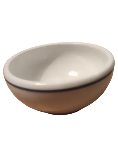 Bauscher Weiden Porzellan Dekoschale Klassisch Uni Weiß 13cm