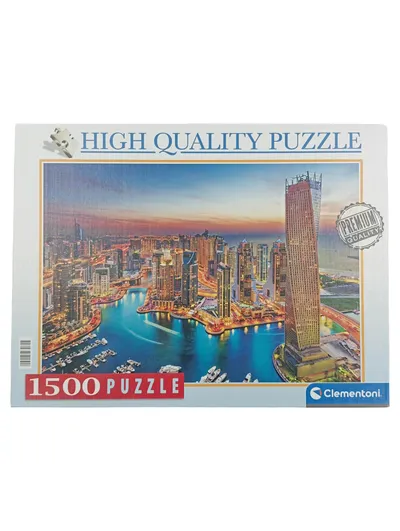 Clementoni Puzzle 1500 Teile Dubai Marina Skyline High Quality