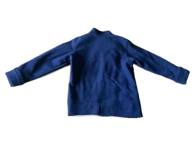 Furlano Fleecejacke Kinder Gr. 98 Blau Skate Boarding Stickerei