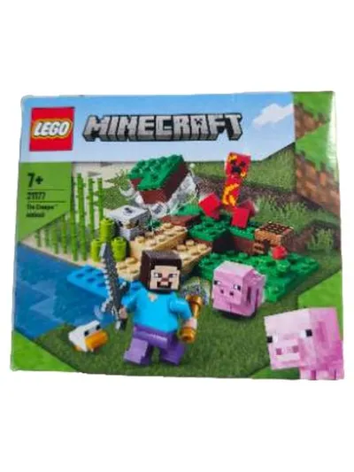 LEGO Minecraft 21177 Der Hinterhalt des Creeper Spielfiguren-Set 7+