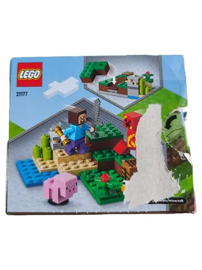 LEGO Minecraft 21177 Der Hinterhalt des Creeper Spielfiguren-Set 7+