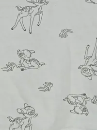 Disney Baby T-Shirt Bambi Gr. 62 Weiß Tiermotiv Rüschen Mädchen 3