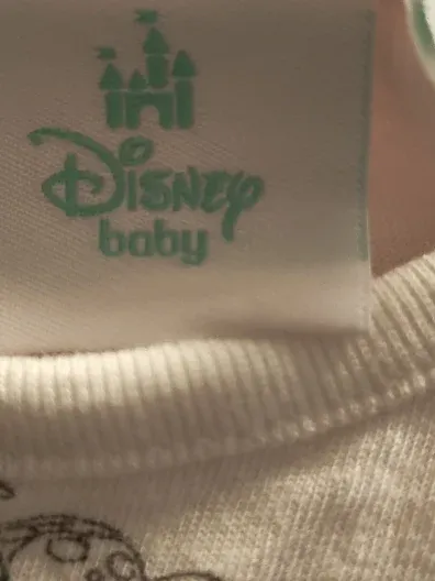 Disney Baby T-Shirt Bambi Gr. 62 Weiß Tiermotiv Rüschen Mädchen 5