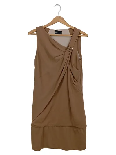 ATOS LOMBARDINI Etuikleid Damen Gr. 42/XL Braun Elegant Business