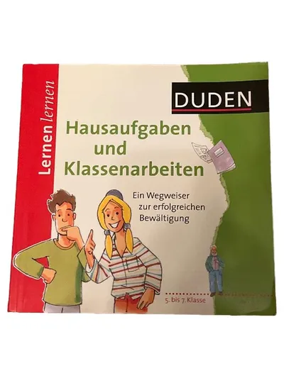 Duden Ratgeber Hausaufgaben Klassenarbeiten 5.-7. Klasse Lernen lernen