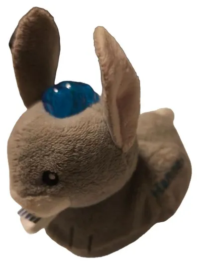 VTech Baby Plüschtier Hase Grau mit Licht Kuscheltier