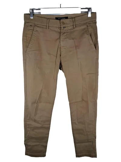 Marc O'Polo Chinohose Herren W30 L34 Beige Baumwolle Stoffhose