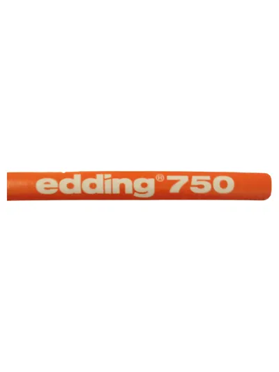 edding 750 Lackmarker Permanent Marker Orange