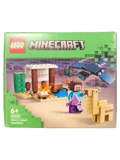 LEGO Minecraft 21251 Steve's Desert Expedition Bauset Komplett ab 6 Jahre