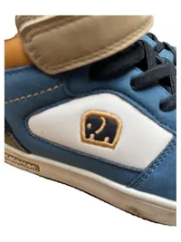 Elefanten Kinder Sneaker High Gr. 29 Blau Weiß Klettverschluss 4