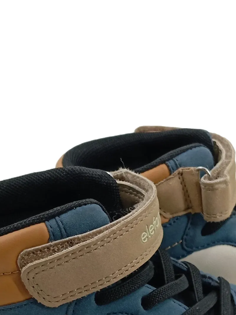 Elefanten Kinder Sneaker High Gr. 29 Blau Weiß Klettverschluss 6