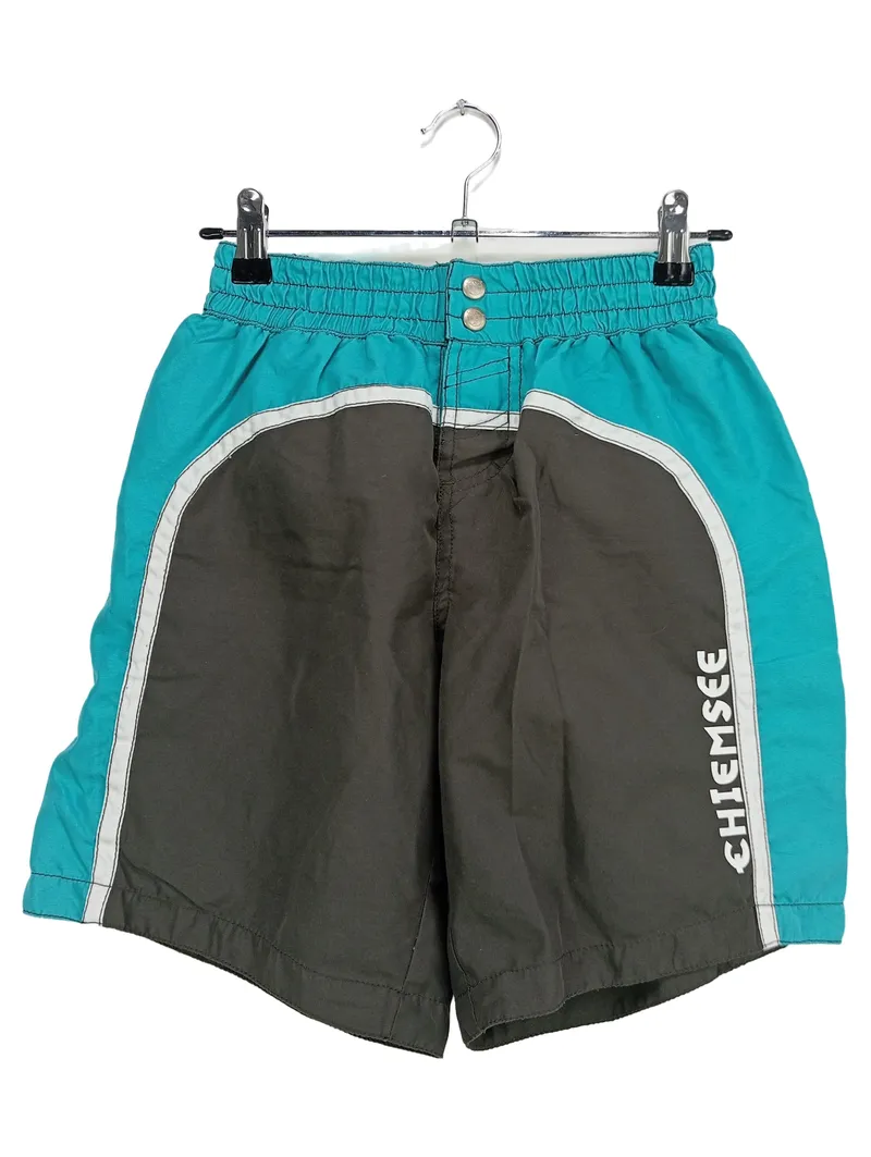 CHIEMSEE Badeshorts Kinder Gr. 140 Grün Sportlich Schwimmhose Jungen 1