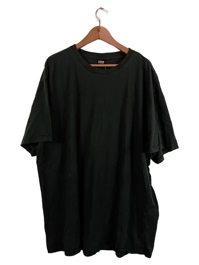 Urban Classics Herren T-Shirt Basic Grün Gr. 5XL Baumwolle Kurzarm