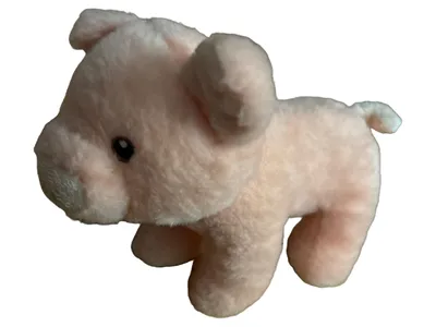 Bauer Baby Kuscheltier Schwein Rosa Stofftier Plüschtier 12cm