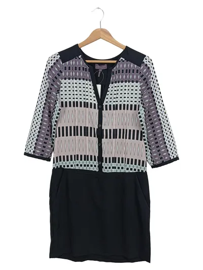 HALE BOB Blusenkleid Damen 34/XS Mehrfarbig Grafisch Elegant