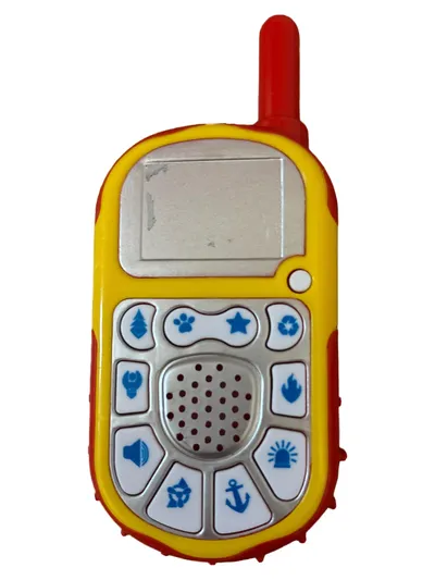 Panini JDE_DPAWP0080G Walkie Talkie Kinder Gelb Spielzeug