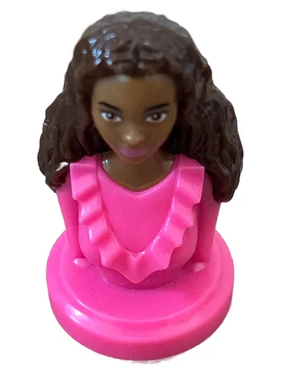 Mattel Barbie Schachfigur Dame Spielfigur Pink Schwarz Sammlerstück