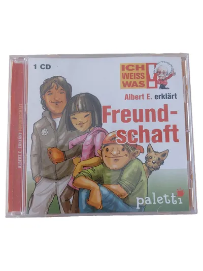 Ich Weiss Was Albert E. erklärt Freundschaft CD Hörspiel für Kinder Paletti