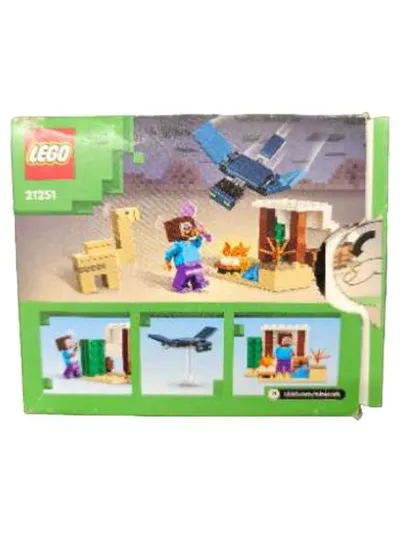 LEGO Minecraft 21251 Steve's Desert Expedition Spielset NEU OVP