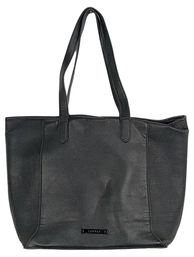 Esprit Damen Henkeltasche Shopper Schwarz Groß Casual Polyester