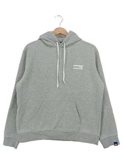 ELLESSE Kapuzenpullover Damen Hoodie Gr. 40/M Grau Casual