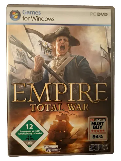 SEGA Empire Total War PC Strategiespiel 18. Jahrhundert Diplomatie Krieg deutsch