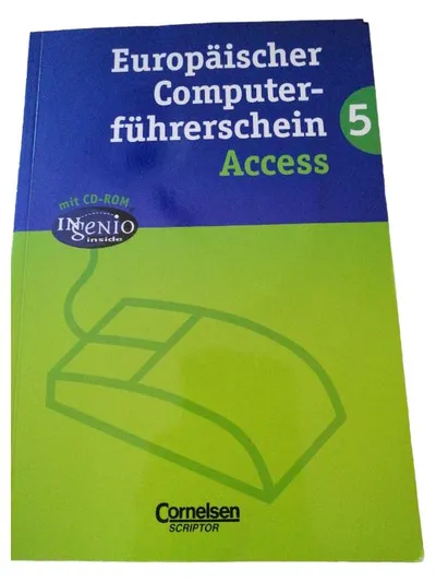 ECDL Modul 5 Access Buch m. CD-ROM Cornelsen Scriptor Prüfungsvorbereitung
