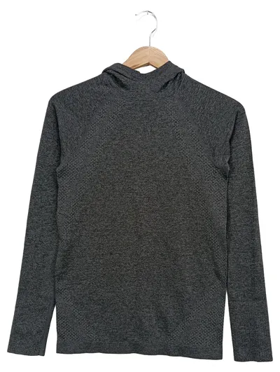 KYODAN Kapuzenpullover Damen Gr. 34/36 XS/S Grau Sportlich