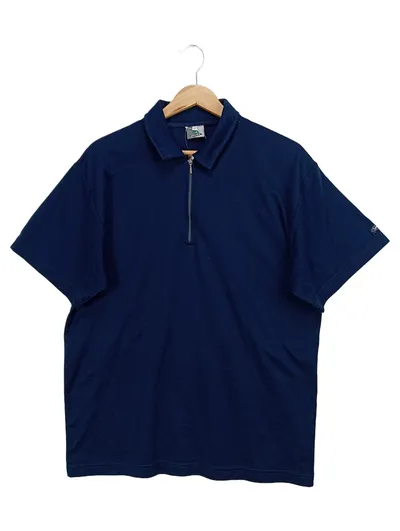 VAUDE Poloshirt Herren L Blau Sportlich Outdoor Reißverschluss