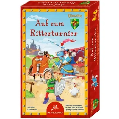 Die Spiegelburg Vincelot Auf zum Ritterturnier Würfelspiel Kinderspiel
